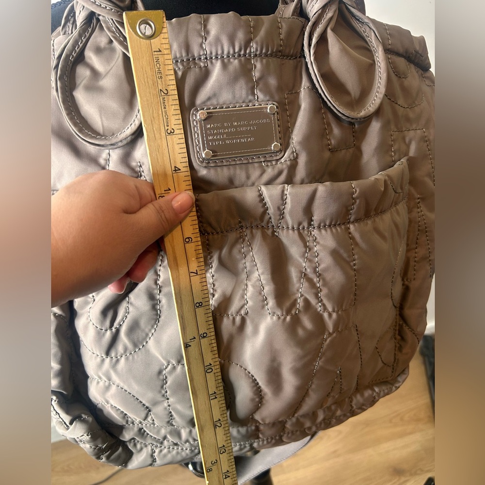 Marc Jacobs Gray Baby Bag - Picture 4 of 10
